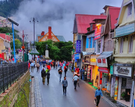 Top 5 Places to Visit in Shimla 3 mall road shimla